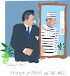 Cartoon: N.Sarkozy found guilty (small) by gungor tagged former,president,on,the,trail