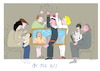 Cartoon: On the Bus (small) by gungor tagged travel