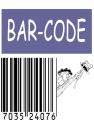Cartoon: BAR- CODE (small) by Dragan tagged bar code