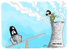 Cartoon: Corea del Norte (small) by Dragan tagged yongbyon pyongyang dongchangri corea del norte kim jong li politics