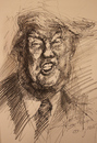Cartoon: My name is Trump and I am a Dick (small) by ylli haruni tagged donald,trump