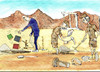 Cartoon: EXCAVATION (small) by hakanipek tagged date,today,archeology,printing,historical