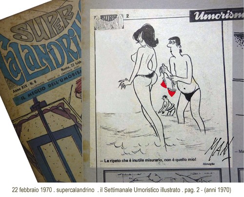 Cartoon: sulercalandino anni 1970 (medium) by Enzo Maneglia Man tagged anni1970,man,maneglia,vignette,supercalandrino
