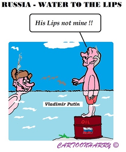Cartoon: Russia and her Putin (medium) by cartoonharry tagged putin,russia