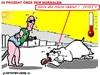 Cartoon: Hitze (small) by cartoonharry tagged pole,hitze,eisbehr