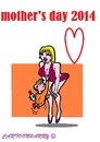 Cartoon: Mothers Day 2014 (small) by cartoonharry tagged muttertag,mothersday,moederdag,2014