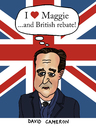Cartoon: David Cameron (small) by Pascal Kirchmair tagged david,cameron,britenrabatt,british,rebate,uk,eu,ue,rabais,britannique,anglais