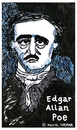 Cartoon: Edgar Allan Poe (small) by Pascal Kirchmair tagged schriftsteller,poet,autor,author,auteur,writer,edgar,allan,poe,caricature,cartoon,karikatur,portrait