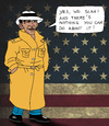 Cartoon: NSA (small) by Pascal Kirchmair tagged imperialistic,nachrichtendienst,imperium,imperialistisch,spy,spies,spionage,spion,espion,spia,spiona,national,security,agency,barack,obama,yes,we,scan,nsa,edward,snowden,usa