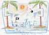 Cartoon: Basketball in the Caribbean (small) by Kestutis tagged basketball,caribbean,kestutis,lithuania