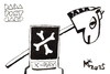 Cartoon: DADA - X-RAY (small) by Kestutis tagged dada,dadaism,postcard,pferd,kestutis,lithuania,art,kunst,ray,horse