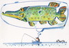 Cartoon: EURODREAM - 2012 (small) by Kestutis tagged euro,dream,fußball,soccer,football,2012,fussball,fishing,pike,sport
