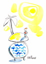 Cartoon: Summer time (small) by Kestutis tagged kestutis,lithuania,summer,time,meer,urlaub,sea,island,vacations