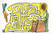 Cartoon: Task (small) by Kestutis tagged carrot,bunny,rabbit,compost,task,kestutis,lithuania,garden,garten