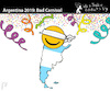 Cartoon: ARGENTINA 2019 Bad Carnival (small) by PETRE tagged argentina crisis carnival