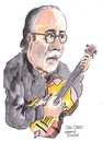 Cartoon: Juan O Perez (small) by jjjerk tagged juan,perez,spain,spanish,ireland,irish,cartoon,guitar,glasses,beard,black,caricature,famous