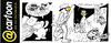 Cartoon: Einbrecher (small) by kunstkai tagged cartoon,comic,etcartoon,etcar,rammler,diebe,einbrecher,baseballschläger,nacht,angst,waschbär,schwere,jungs