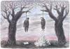 Cartoon: double suicide (small) by penapai tagged suicide