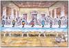 Cartoon: last supper (small) by penapai tagged flag