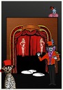 Cartoon: Special Display Event (small) by tonyp tagged arp,circus,special,arptoons,magic