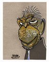 Cartoon: Morgan Freeman (small) by juniorlopes tagged morgan,freeman