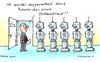 Cartoon: roboter arbeitskraft ausland (small) by martin guhl tagged roboter,arbeitskraft,ausland,drittwelt,china,import