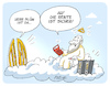 Cartoon: RIP Norbert Blüm (small) by FEICKE tagged norbert,blüm,cdu,politiker,verstorben,rente,sozialminister