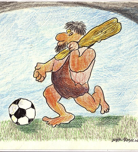 Cartoon: Footbal (medium) by vizant1 tagged footbal