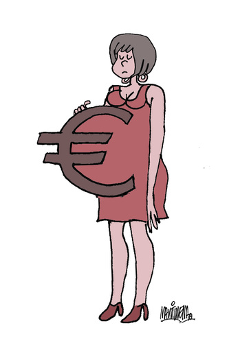 Cartoon: Surrogacy (medium) by martirena tagged surrogacy,economic,young