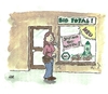 Cartoon: Bio total (small) by achecht tagged bio,biosiegel,bioladen,einkauf,kaufen,shpooing,biowaffe,biowaffen,waffe,öko