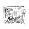 Cartoon: Orangenhaut (small) by achecht tagged orangenhaut,beziehung,orangen,beauty,haut