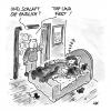 Cartoon: Schläft schon (small) by achecht tagged schlafen,kind,familie,schlafstörungen,einschlafen,nickerchen,baby,mutter,vater