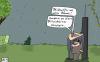 Cartoon: Gewitter (small) by Leichnam tagged gewitter,bäume,blitz,kuscheln,blitzableiter