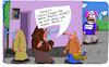Cartoon: Grrrrr! (small) by Leichnam tagged grrrrr,scholz,meier,maske,horrorclown,boss,chef,leichnam,leichnamcartoon