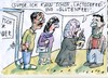 Cartoon: Deutschkurs (small) by Jan Tomaschoff tagged deutsch,intergration
