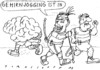 Cartoon: Gehirnjogging (small) by Jan Tomaschoff tagged gehirnjogging