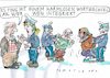 Cartoon: Integrations (small) by Jan Tomaschoff tagged integration,toleranz,vielfalt,hass