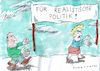 Cartoon: realistisch (small) by Jan Tomaschoff tagged wünsche,realität,ideologien