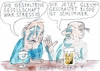 Cartoon: Spaltung (small) by Jan Tomaschoff tagged gesellschaft,spaltung,diskurs,vielfalt
