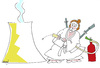 Cartoon: Samurai (small) by Hayati tagged samurai,samuray,japonya,tsunami,deprem,yer,sarsintisi,felaket,facia,kadastrophe,desaster,fukushima,fukusima,nuklear,atom,japan,japanese,erdbeben,erdquake,tokyo,hayati,boyacioglu