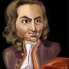 Cartoon: Young Bach. (small) by frostyhut tagged bach,johannsebastianbach,classical,composer,german