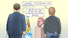 Cartoon: Abstand 10H (small) by Harm Bengen tagged abstand,habeck,wirtschaftsminister,csu,grüne,söder,bayern,besuch,10h,windkraft,windräder,harm,bengen,cartoon,karikatur