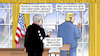 Cartoon: Auslöser (small) by Harm Bengen tagged protest,iran,irak,usa,oval,office,versehentlicher,abschuss,verkehrsflugzeuges,ukraine,auslöser,glück,verstand,kriegsgefahr,harm,bengen,cartoon,karikatur