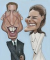 Cartoon: The royal couple (small) by jonesmac2006 tagged royal,wedding,prince,kate,middleton,william