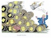 Cartoon: Iran-Atom-Deal (small) by mandzel tagged iran,trump,rohani,usa,atomvertrag,kündigung,kriegsgefahr,feuerteufel