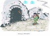 Cartoon: Mission mit ungewissem Ausgang (small) by mandzel tagged auslandseinsätze,bundeswehr,ausweitung