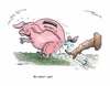 Cartoon: No Monti Day (small) by mandzel tagged reform,und,sparprogramm,italienischer,stiefel,ablehnung,der,einschränkungen