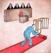 Cartoon: judgement (small) by cemkoc tagged law,cartoons,hukuk,karikatürleri,cem,ko