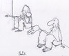 Cartoon: proessional bodily malformations (small) by Garrincha tagged sketch,economy,beggars