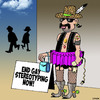 Cartoon: Gay stereotypes (small) by toons tagged gays,stereotype,protest,costumes,tu